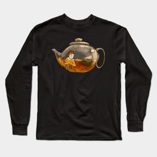 Girl in a teapot Long Sleeve T-Shirt